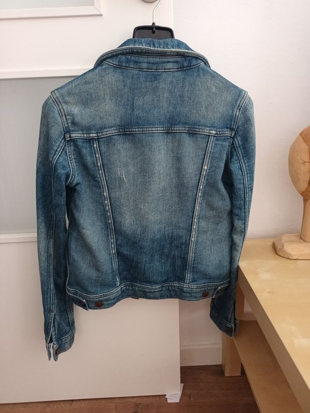 Cazadora tejana elástica