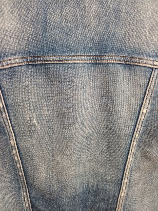 Cazadora tejana elástica