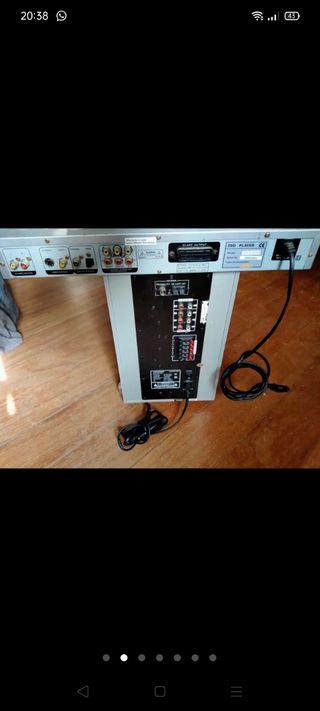 equipo de sonido y  multimedia