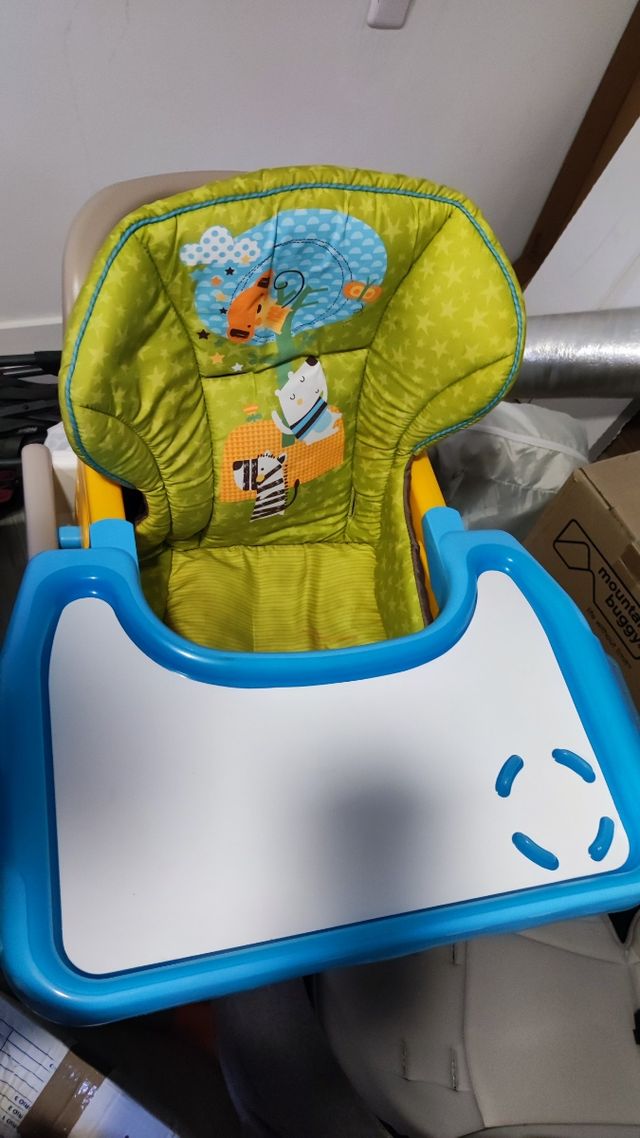 Cadeira alta Evo Active by Jane, mesa conversível