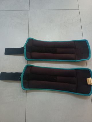 pesas lastre para tobillos,muñecas 0'75 kg bomyos