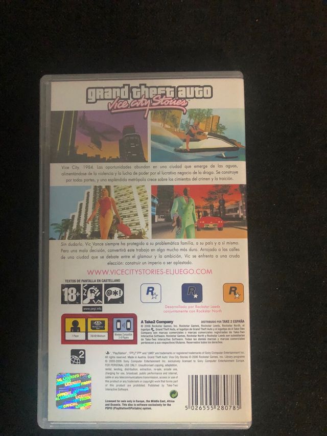 Juego psp Grand theft auto