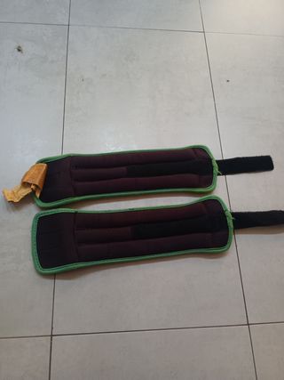 2 pares de pesas lastre domyos 0'5 kg 