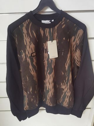 Sudadera hombre Carhartt negra y camuflaje. M 