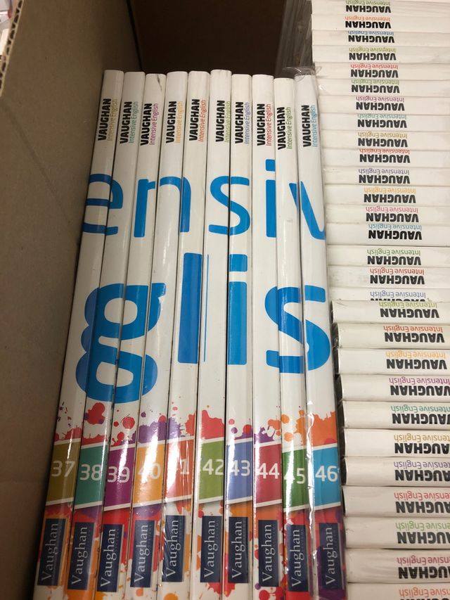 Colección de libros Vaughan intensive