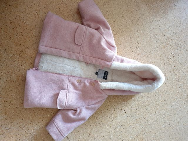 abrigo bebé borreguito