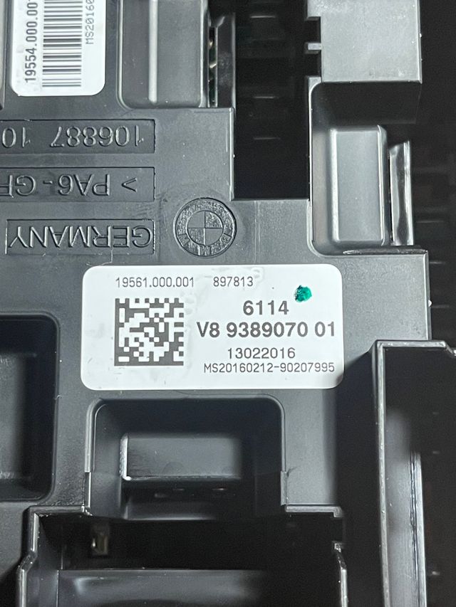 Caja de Reles fusibles BMW SERIE 1 F20/F21