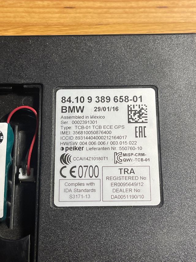 Módulo electrónico BMW SERIE 1 F20/F21