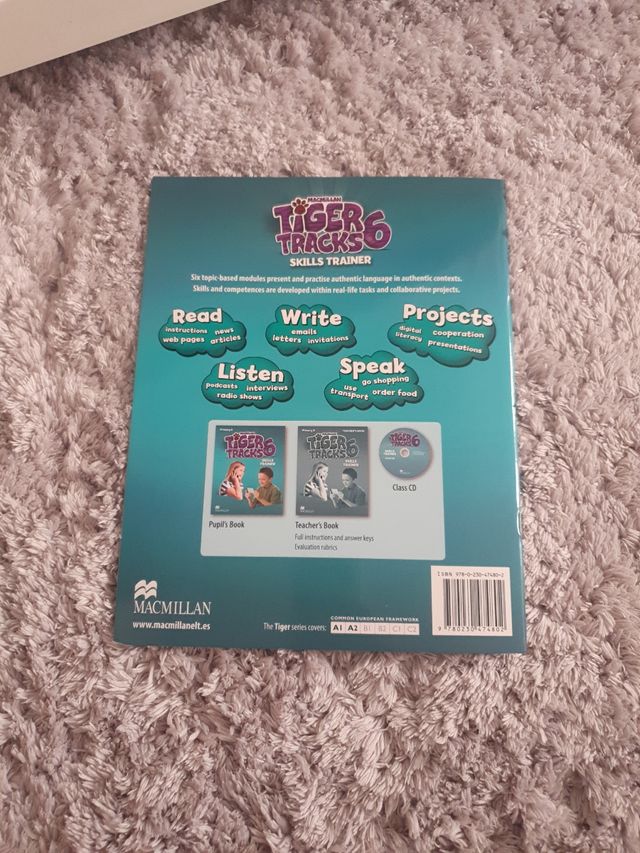 Tiger tracks para 6° primaria