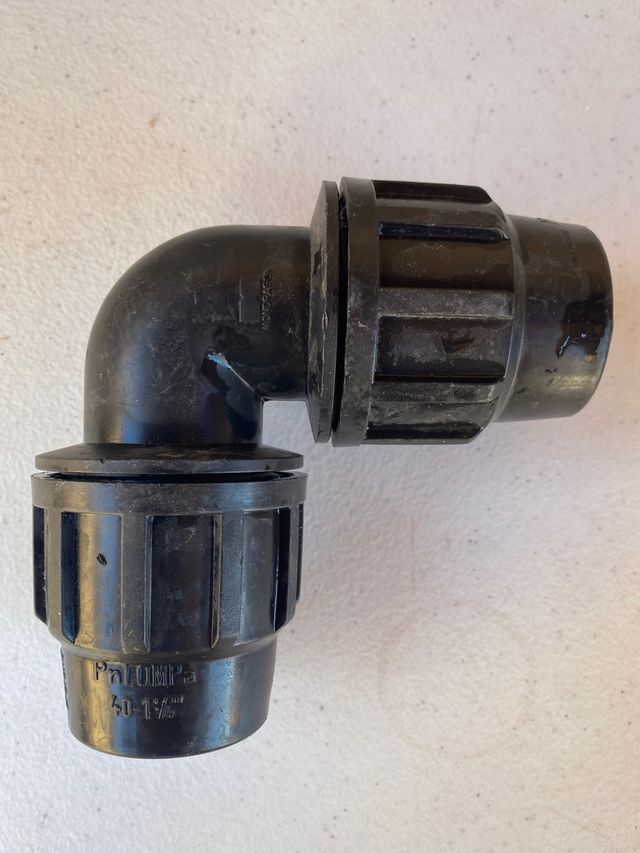 Polietileno piezas 40ø