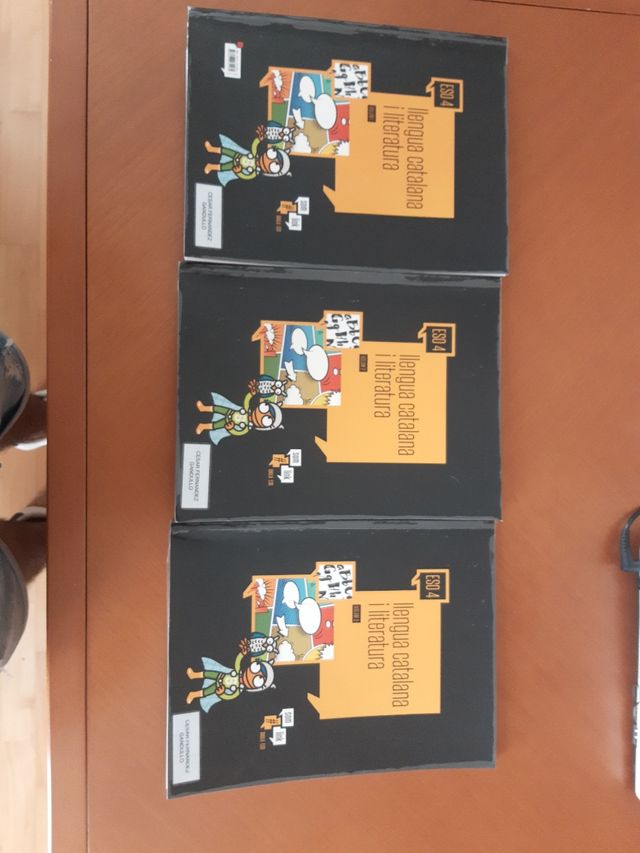 Llibres Llengua catalana i literatura 4ESO