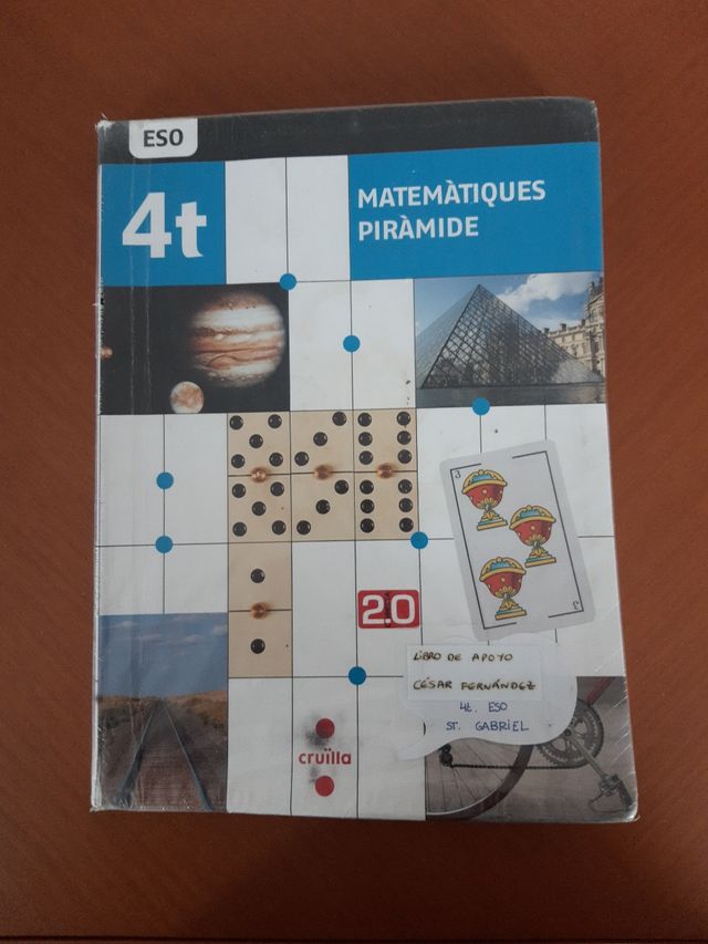 Libro Matemàtiques Piràmide 4t ESO