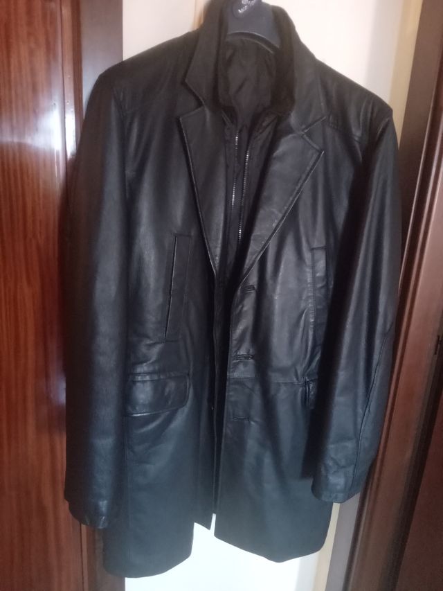 cappotto uomo pelle