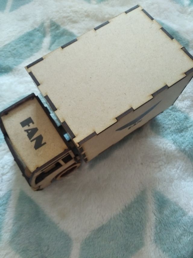 coche madera fan curier