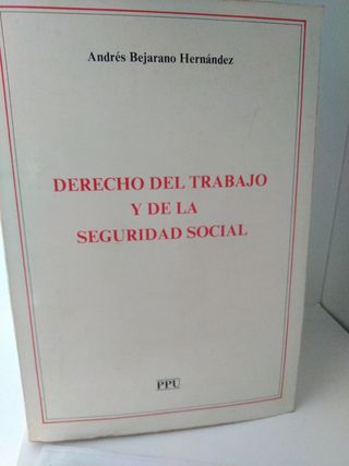 Lote libros derecho del trabajo y seguridad social