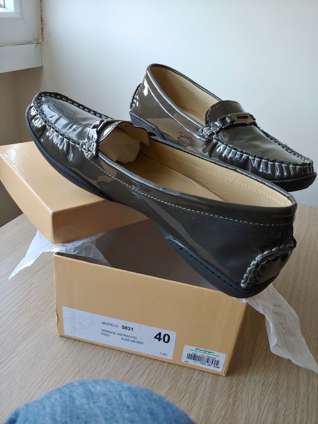 Zapatos mocasines mujer