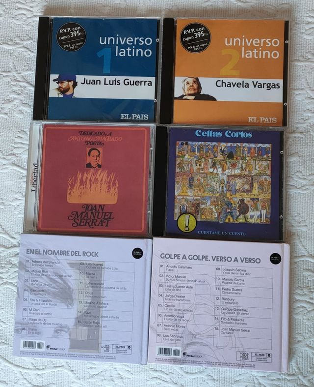 CDs de música