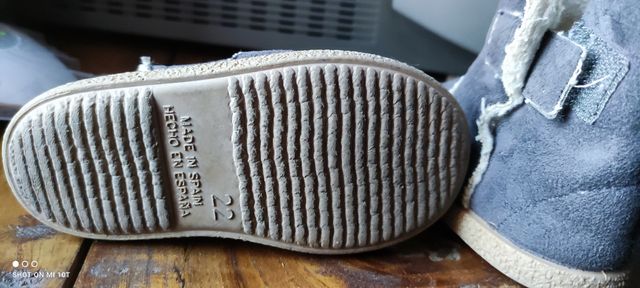 botas niña calentitas 22