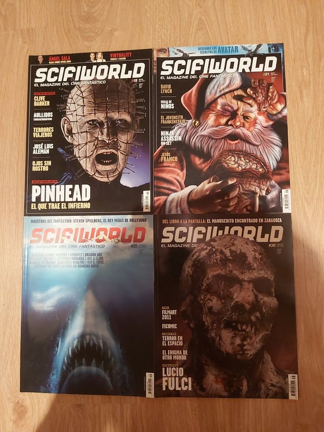 REVISTAS SCIFIWORLD A 8€ CADA UNA