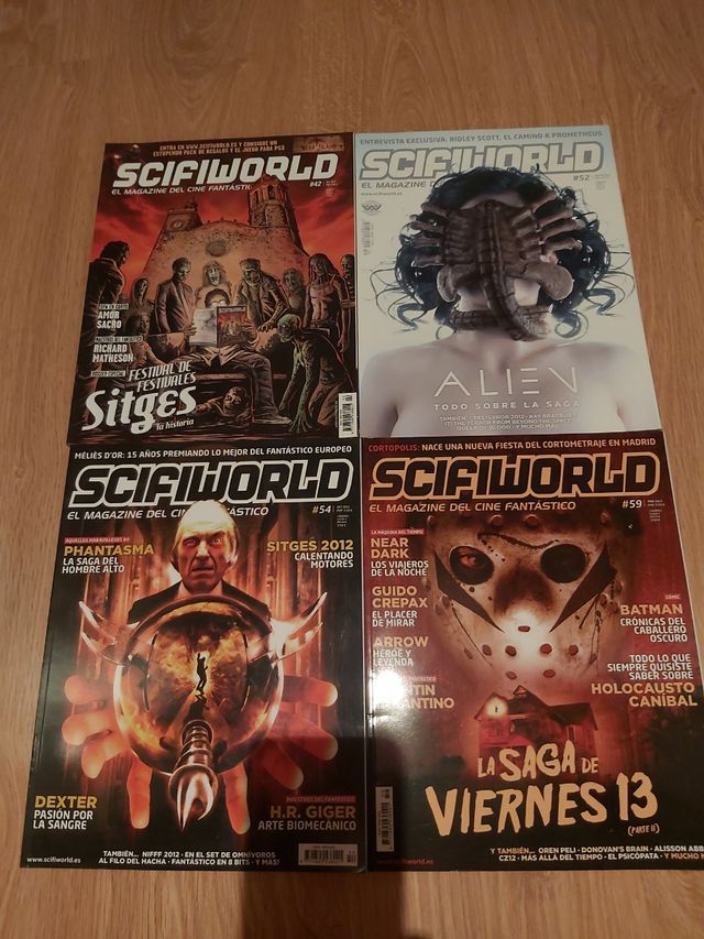 REVISTAS SCIFIWORLD A 8€ CADA UNA