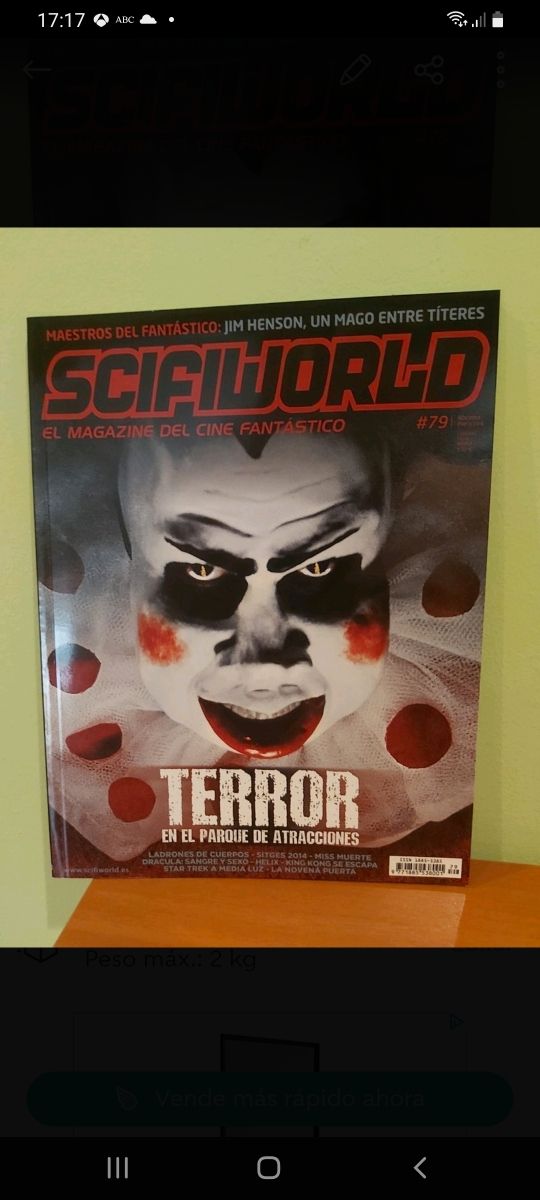 REVISTAS SCIFIWORLD A 8€ CADA UNA