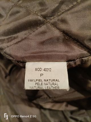 Piel natural. T. 50