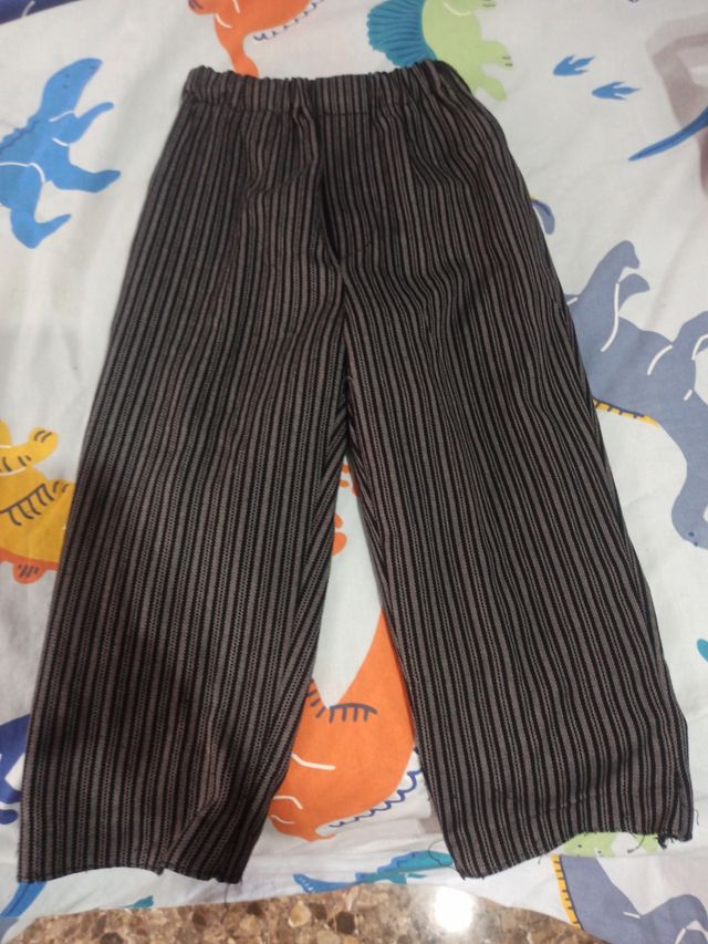 pantalon de fallero niño de 2 a 4 años