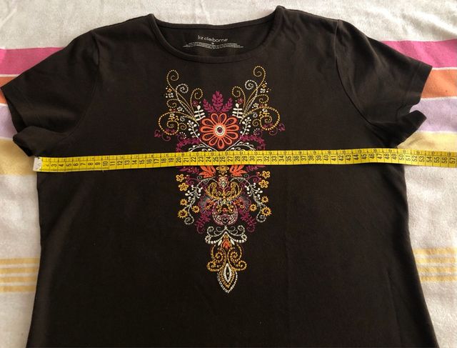 Liz Claiborne, camiseta, talla M/L