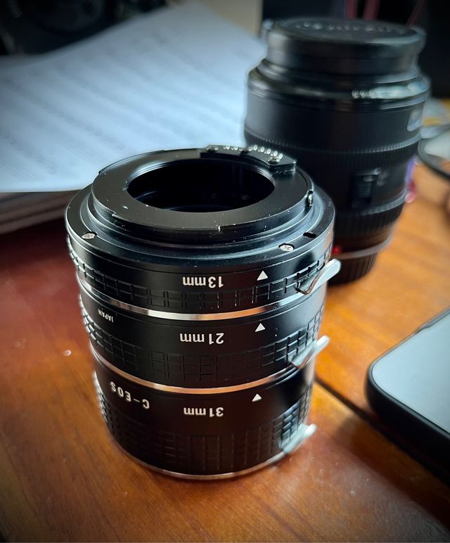 Canon EOS EF Anillos Macro/Acercamiento Japoneses