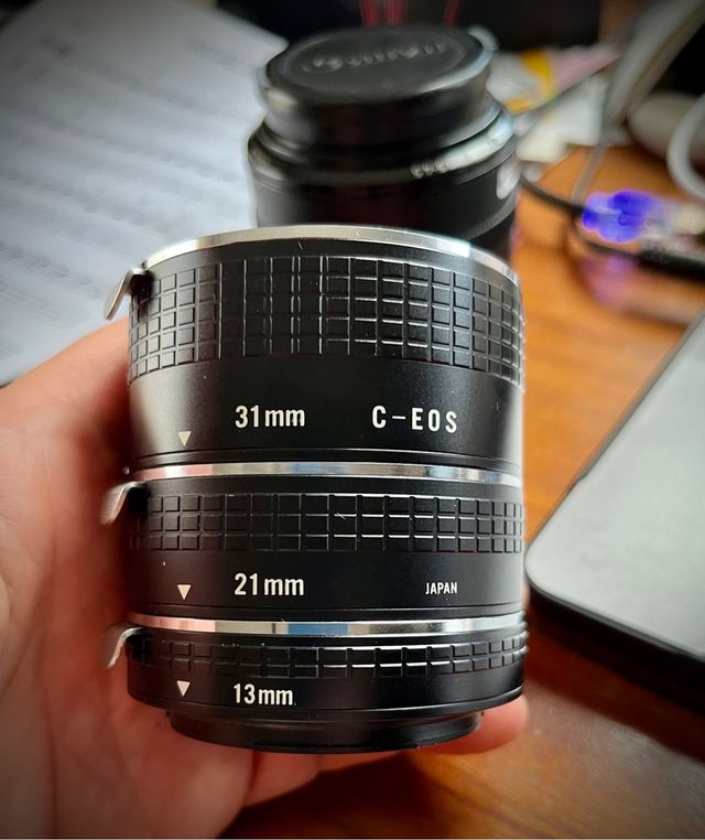 Canon EOS EF Anillos Macro/Acercamiento Japoneses