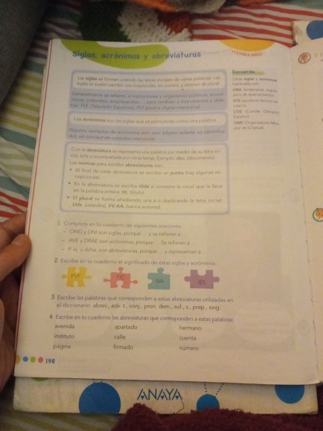 Libros de Lengua 6°primaria Anaya