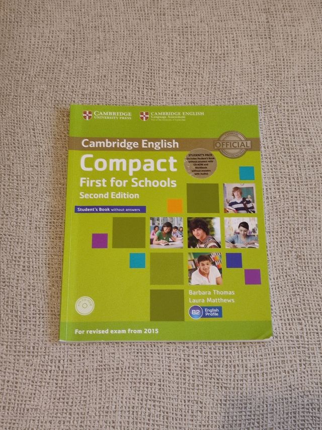 Libros de Cambridge B2 First for Schools de segunda mano por 25 EUR en