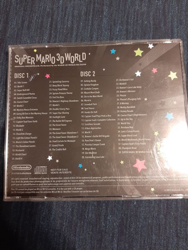 bso banda sonora música super Mario 3d world 