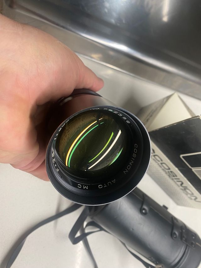 Teleobjetivo 200 mm f 3,5