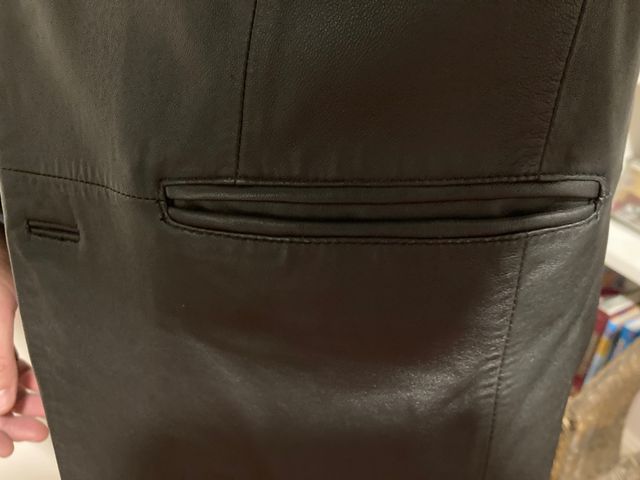 Americana negra 100%piel