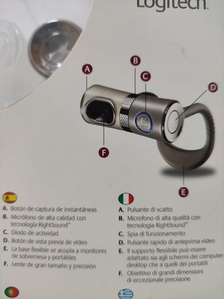 QuickCam Ultra Vision Logitech 