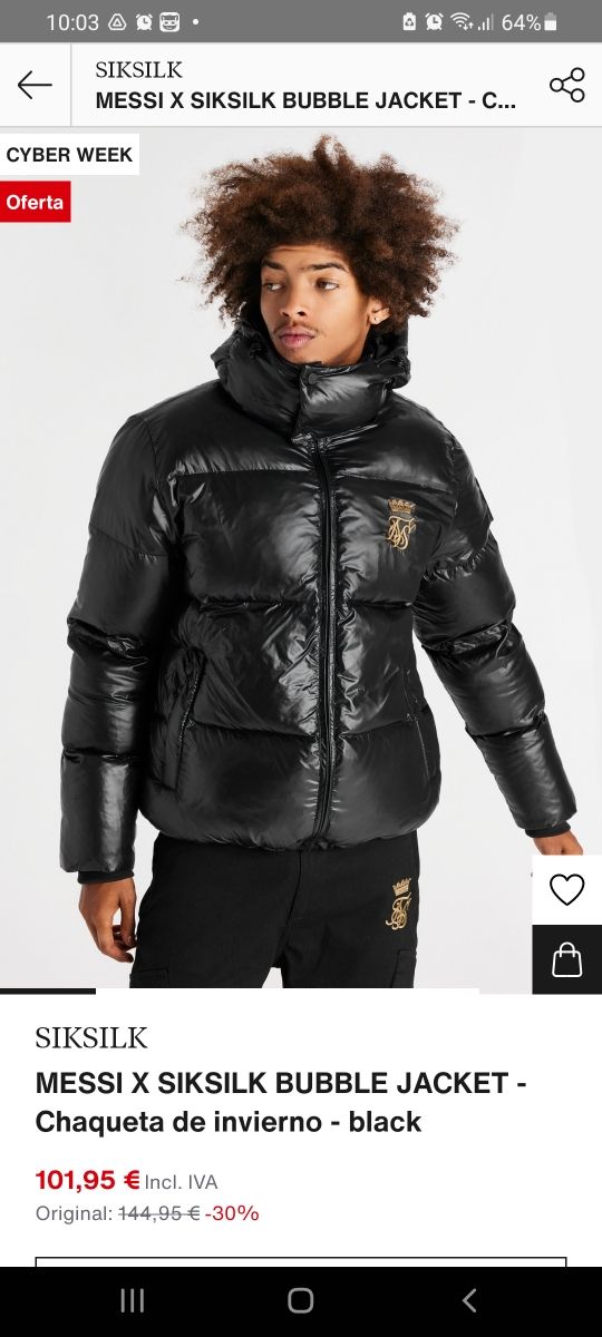 Chaqueta MESSI&SIKSILK