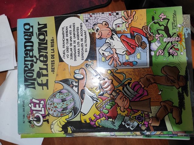 Siete cómic Mortadelo y Filemón