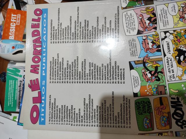 Siete cómic Mortadelo y Filemón