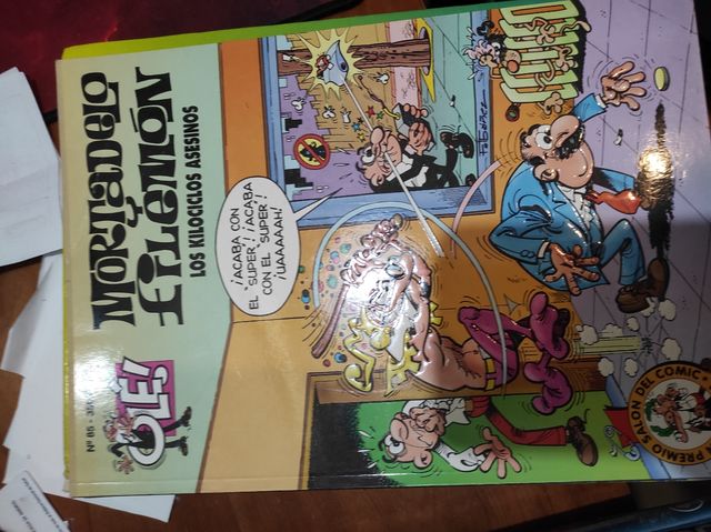Siete cómic Mortadelo y Filemón