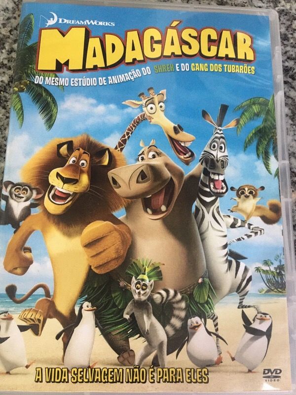 DVD Madagáscar 