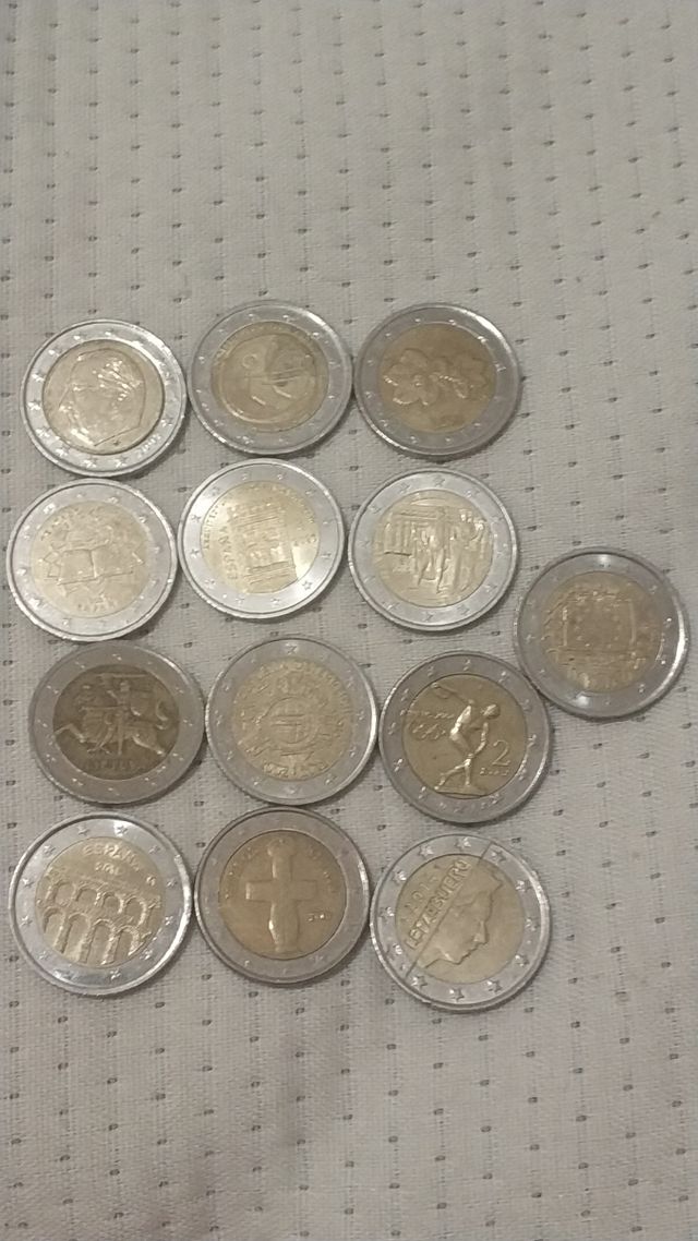 Monedas 2 euros