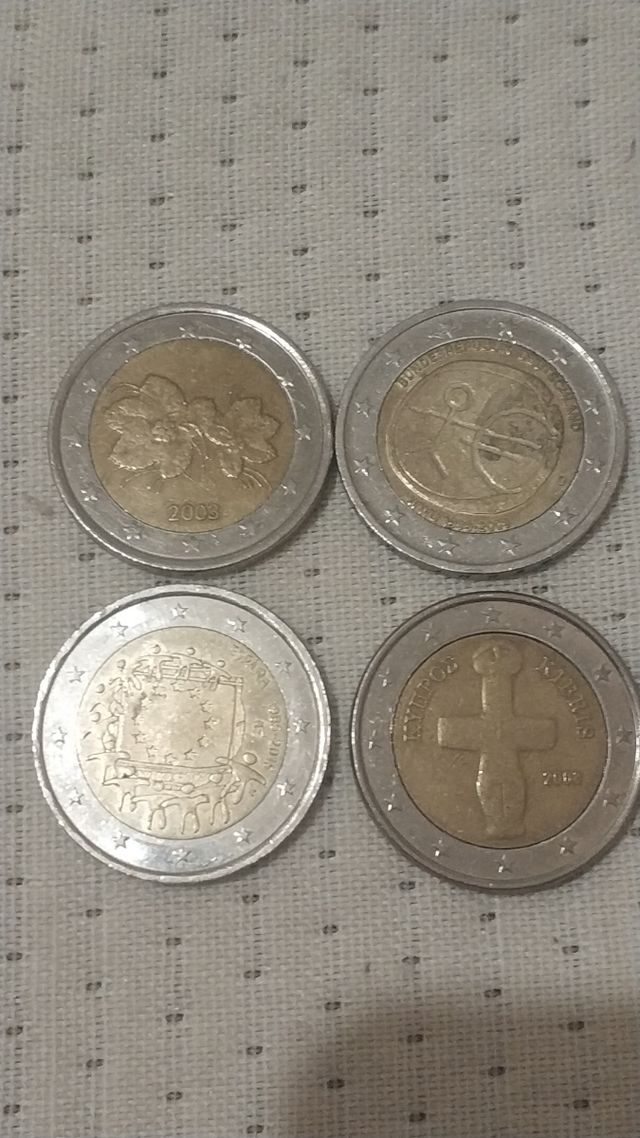 Monedas 2 euros