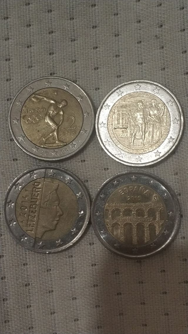 Monedas 2 euros