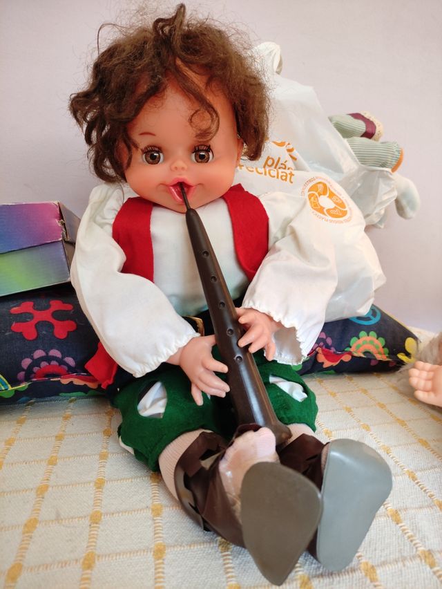 muñeco el flautista de hamelin