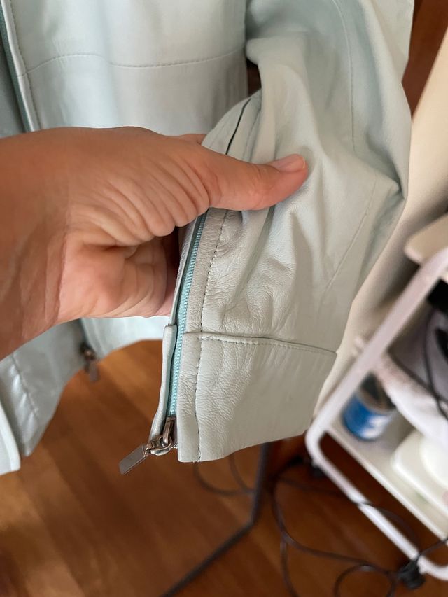 Casaco pele Burberry