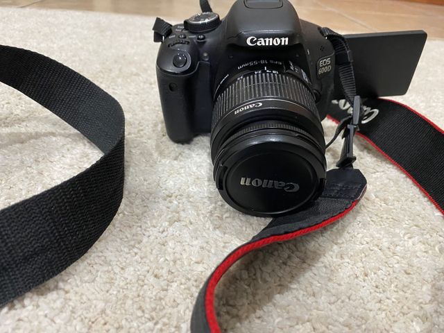 Canon eos 600 d como nuevo