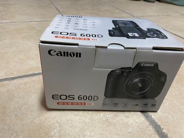 Canon eos 600 d como nuevo