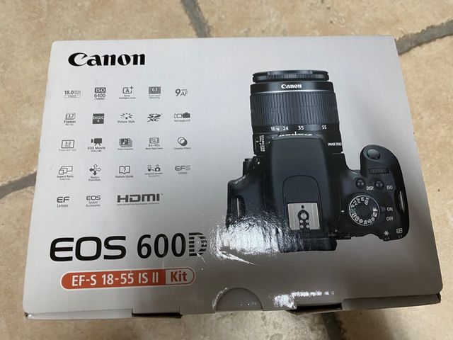 Canon eos 600 d como nuevo