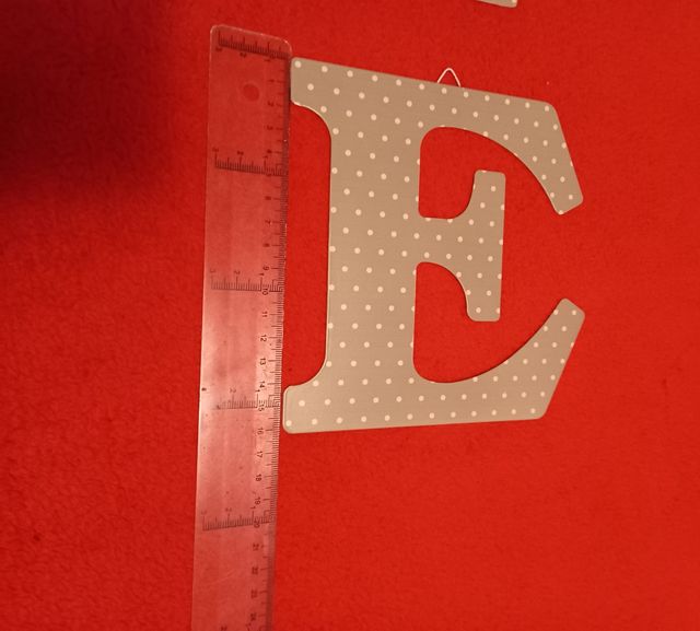 Letras decorativas nombre